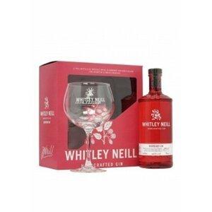 Whitley Neill Raspberry 0,7l 43% + 1x sklo GB