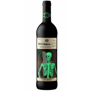19 Crimes Red Wine Glow in Dark 0,75l 13,5% L.E. Halloween edition