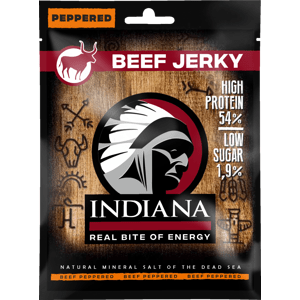 Indiana Jerky hovězí Peppered 25 g