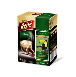 René káva Colombia 10 kapslí