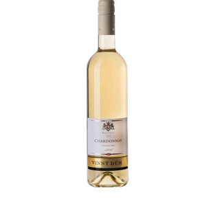 Vinný dům Chardonnay 2015 pozdní sběr polosuché tiché víno bílé 750 ml