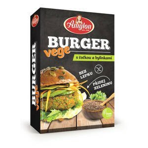 Amylon Vege Burger s čočkou a bylinkami bez lepku 125 g