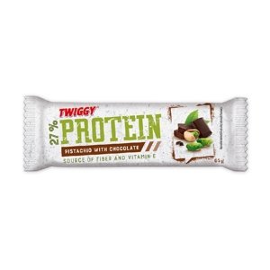 Twiggy Protein s kouskami pistácií a čokoládou 65 g expirace
