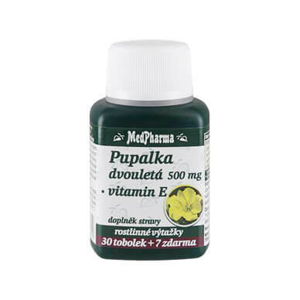 MedPharma Pupalka dvouletá 500 mg + vit E 37 tablet