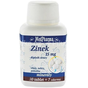 MedPharma Zinek 15 mg 37 tablet
