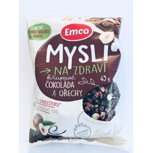 Emco Mysli - křupavé čokoláda a ořechy 45 g