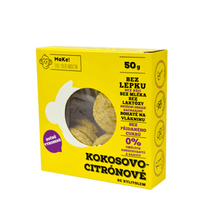 MaKe! Kokosovo-citronové sušenky 50 g