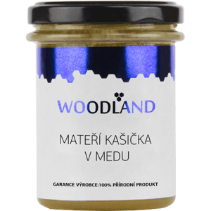 Woodland mateří kašička v medu 250 g