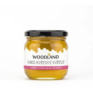 Woodland Květový světlý med 250 g
