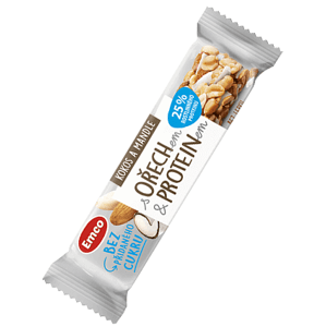 Emco Tyčinka s ořechem a proteinem - Kokos a mandle 35 g