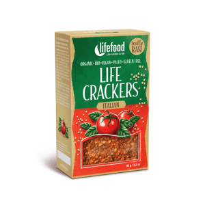 Lifefood Life Crackers Italské BIO RAW 90 g