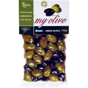 my olive Směs celých zelených a černých oliv 250 g