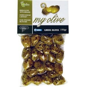 my olive Směs celých zelených a černých oliv s oreganem 250 g