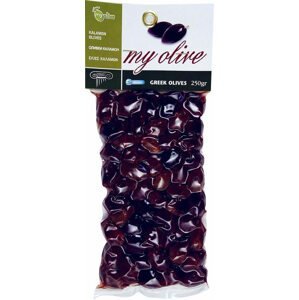 my olive Přírodní černé olivy celé 250 g