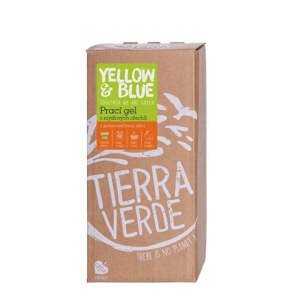 Yellow & Blue Prací gel z mýdlových ořechů s pomerančovou silicí (bag-in-box) 2 l
