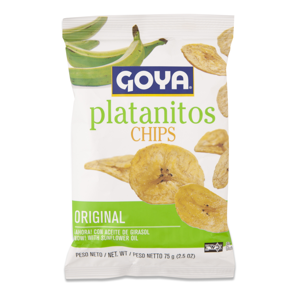 Goya Platanitos banánové chipsy solené 75 g