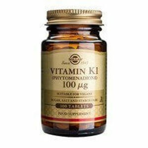 Solgar Vitamín K1 100 ug 100 tablet