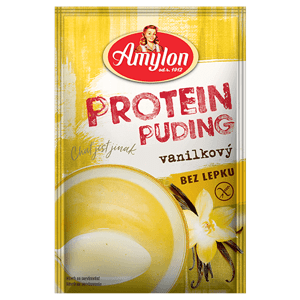 Amylon Protein Puding vanilkový bezlepkový 40 g