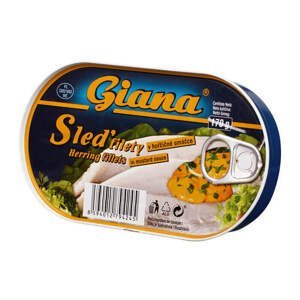 Giana Sleď filety v hořčičné omáčce 170 g