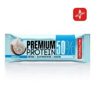 Nutrend Premium protein bar 50 g - kokos