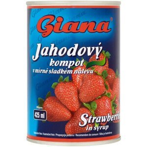 Giana Jahodový kompot 425 ml (400 g)