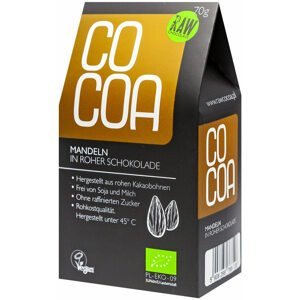 Cocoa Mandle v raw čokoládě 65 % BIO 70 g