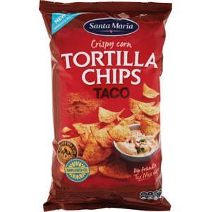 Santa Maria Tortilla chips Taco 185 g