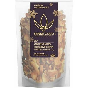 Sense Coco Bio kokosové chipsy perníkové 60 g
