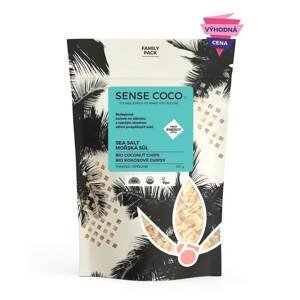 Sense Coco Kokosové chipsy s mořskou solí BIO 250 g