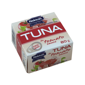 Nekton Tuňák v rajčatové omáčce - celý 80 g - expirace
