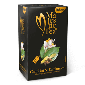 Biogena Čaj Majestic Tea Černý čaj & Kardamon 20 x 1,5 g