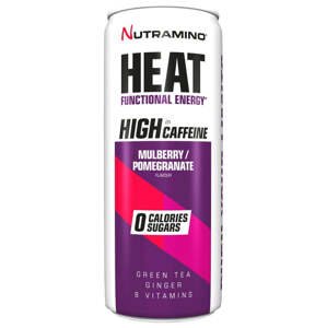 Nutramino Heat Energy Drink -  moruše, granátové jablko 330 ml - expirace