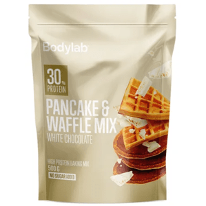 Bodylab High Protein Pancake & Waffle Mix 500 g - bílá čokoláda