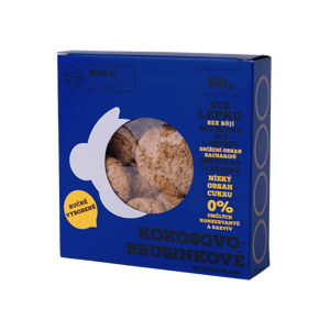 MaKe! Kokosovo-brusinkové sušenky 50 g - expirace