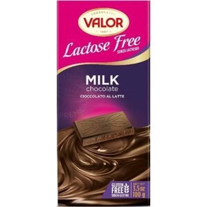 Valor Mléčná čokoláda 35 %, se sníženým obsahem laktózy 100 g - expirace