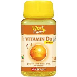 VitaHarmony Vitamin D3 1000 m.j. 25 µg 150 tobolek