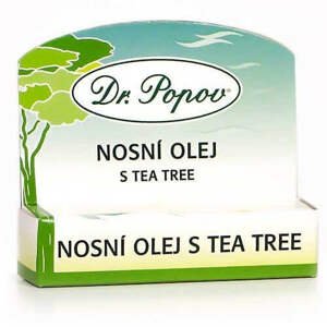 Dr. Popov Nosní olej s Tea Tree roll-on 6 ml - expirace