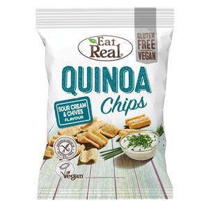 Eat Real Chipsy Quinoa, smetana a pažitka 30 g - expirace