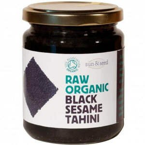 Sun&Seed Tahini pasta z černých sezamových semínek BIO 250g