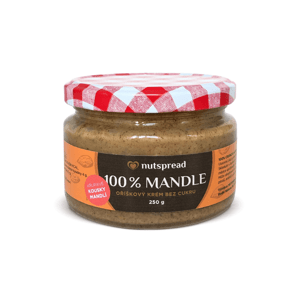 Nutspread Mandlové máslo křupavé  250 g - expirace