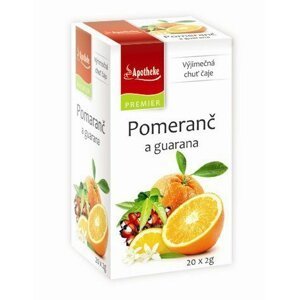 Apotheke čaj Pomeranč a guarana 20 sáčků