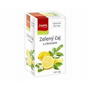 Apotheke Zelený čaj s citronem 20 sáčků