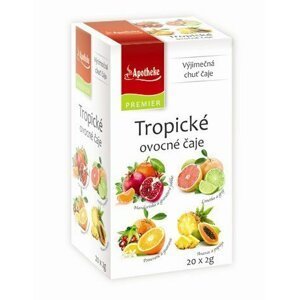 Apotheke Tropické ovocné čaje 4 v 1 20 sáčků