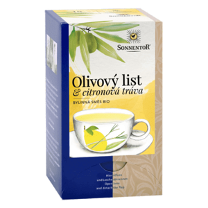 Sonnentor Olivový list a citronová tráva bio čaj - dvoukomorový 32,4 g