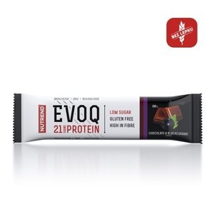 Nutrend proteinová tyčinka Evoq 60 g - čokoláda/černý rybíz