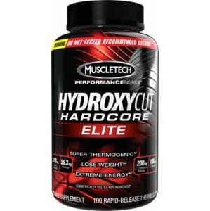 MuscleTech Hydroxycut hardcore elite 110 kapslí