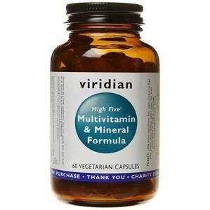 Viridian High Five Multivitamin & Mineral Formula 60 kapslí