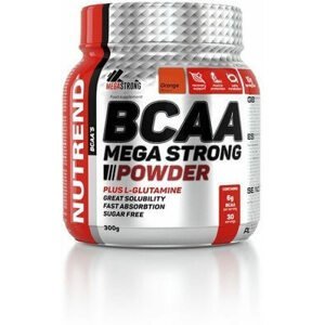 Nutrend BCAA Mega Strong Powder pomeranč 300 g
