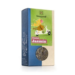 Půvabná Jasmín bio, ovoněný zelený čaj, 100 g  syp.
