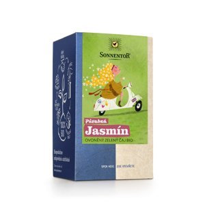 Půvabná Jasmín bio, ovoněný zelený čaj,  27 g porc. dvoukomorový